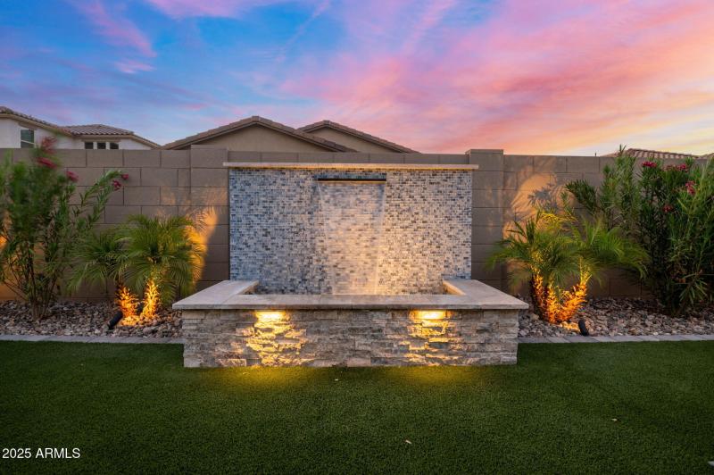 Beautiful water feature