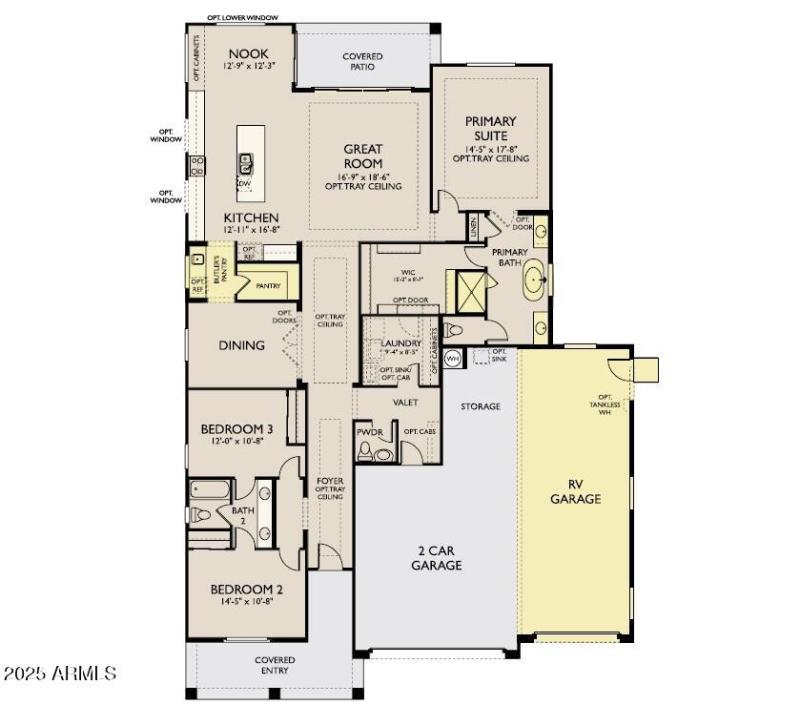 Lot 548 floorplan - Aspen