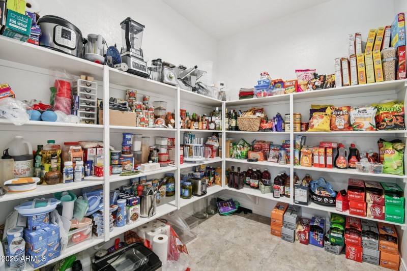 Massive Walk-in Pantry