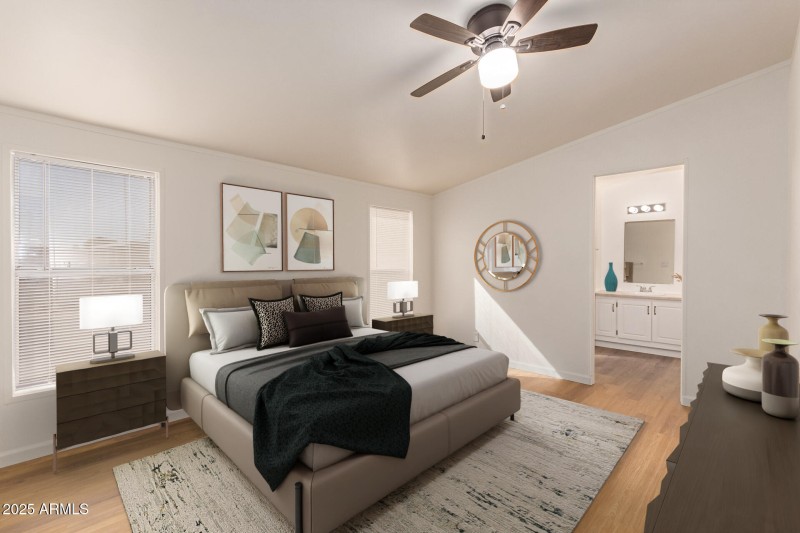 Master Bed Furnished