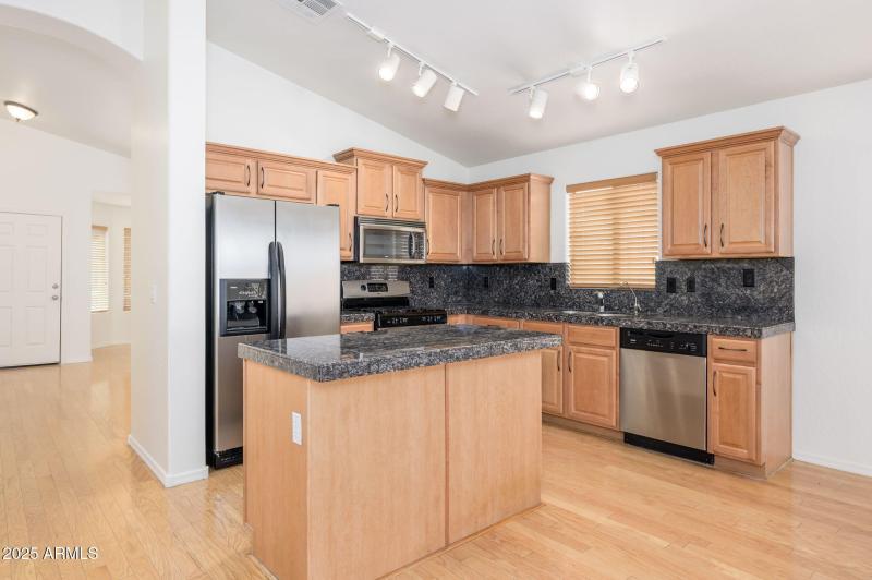 Black granite tile countertops