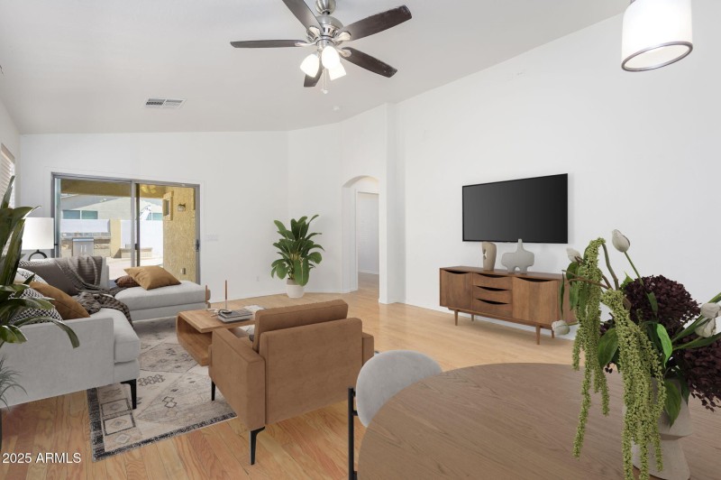 Family Room - staged