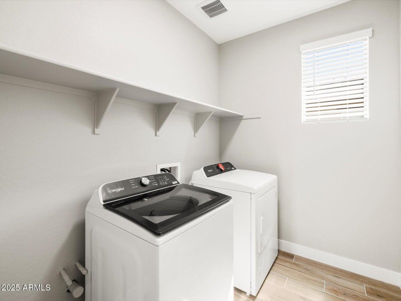 Included Washer & Dryer