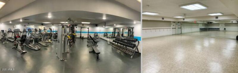 Fitness Center and Aerobics Room