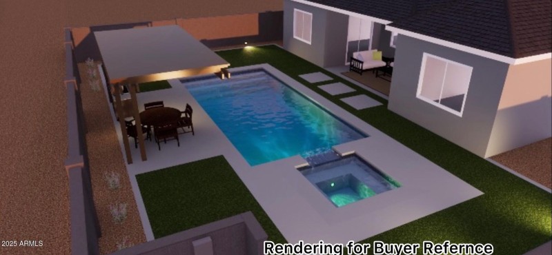 Backyard Rendering 1