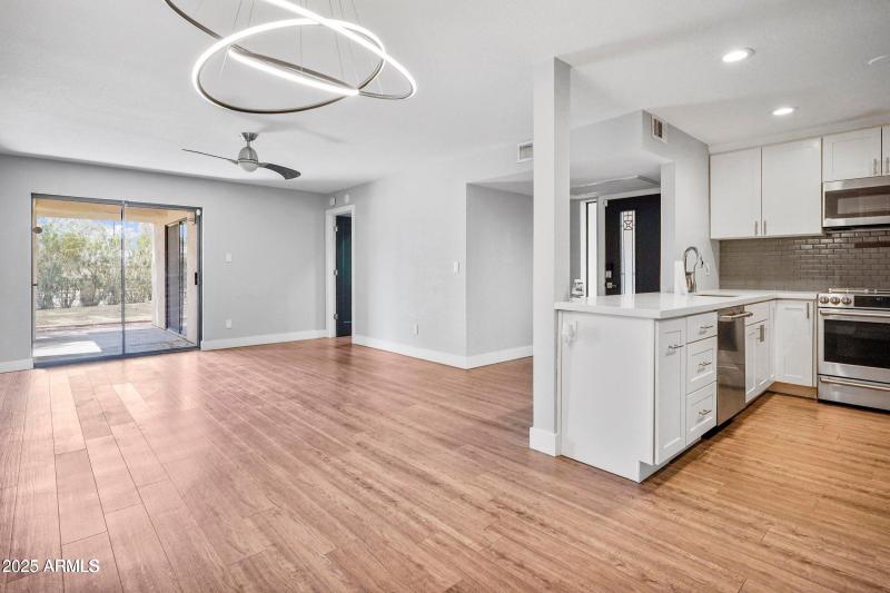 Living Space/Kitchen