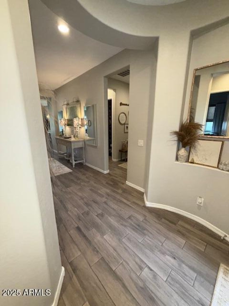 This Entryway Mimics a Larger Custom Hom