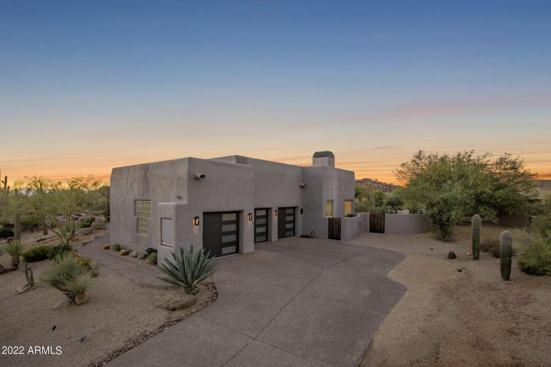 Front Exterior with Desert Landscaping