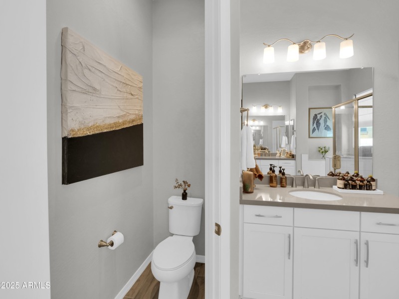 Private Water Closet at Primary Bath