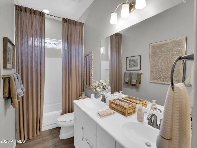 Designer Guest Bath Features