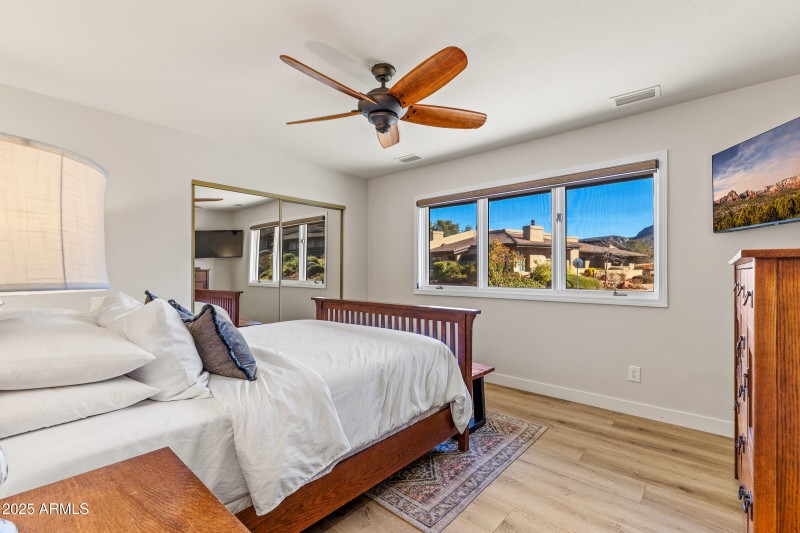 Bedroom 2 with a view