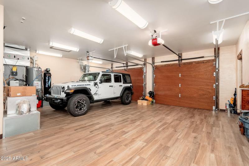 Garage interior
