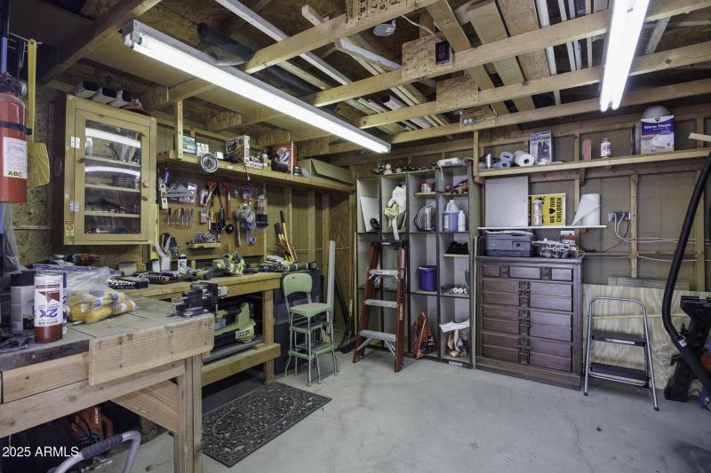Shed Interior