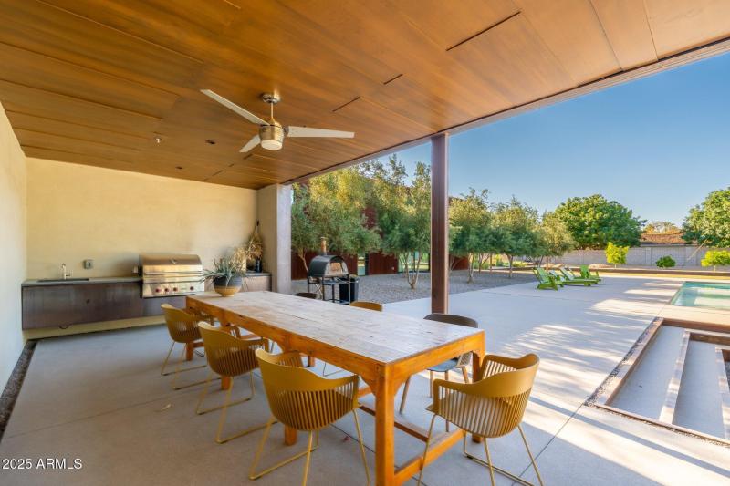Extended Covered Patio for Hosting