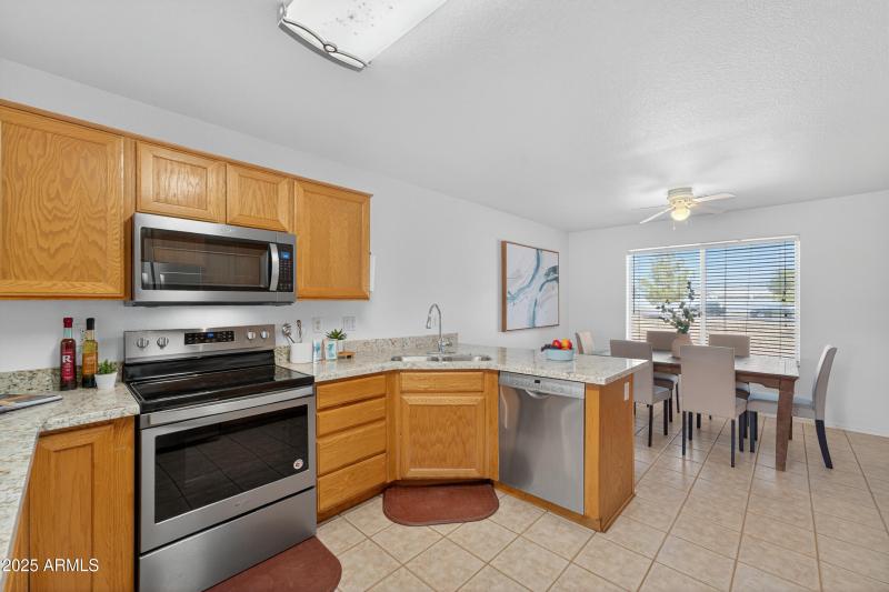 Kitchen and Dining Area
