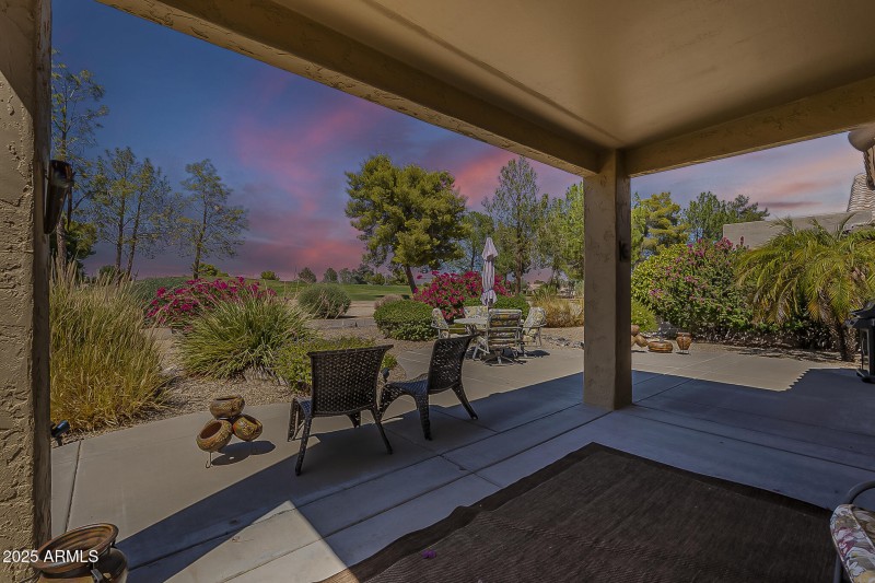 Catch Sunsets on your Patio!