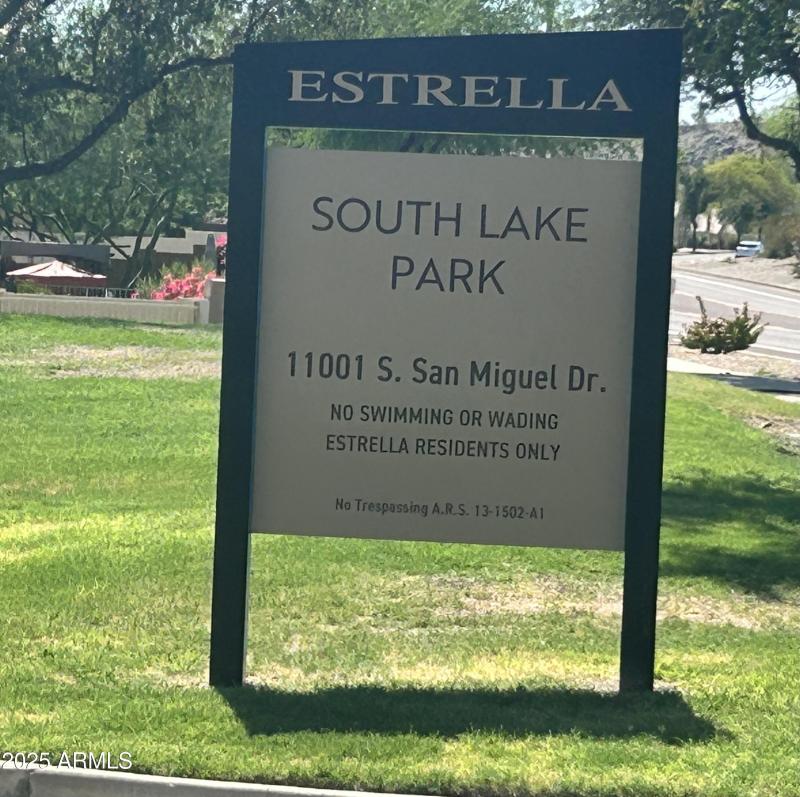 Lot is minutes from South Park