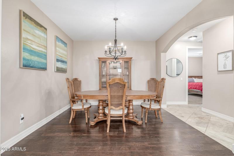 Formal Dining area