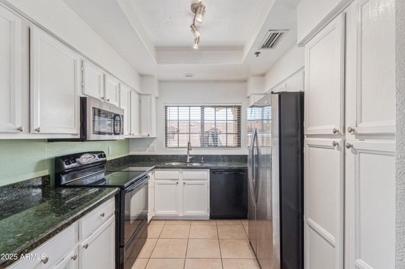 White Kitchen and SS appliances