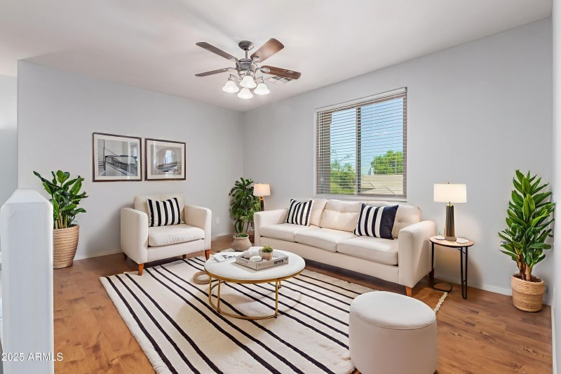 Virtually Staged Loft