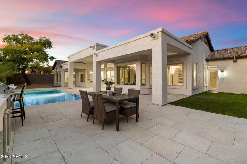 Backyard Entertainment Area