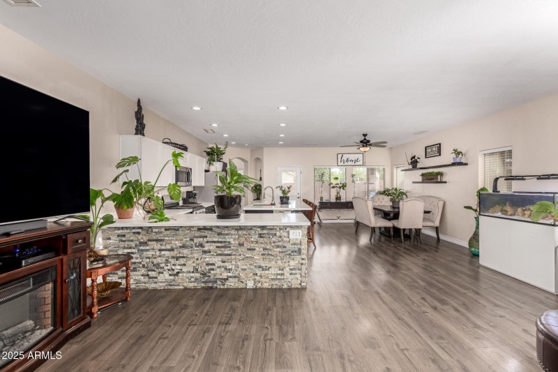 Open Kitchen & Dining