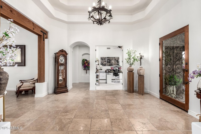 Office View From Foyer