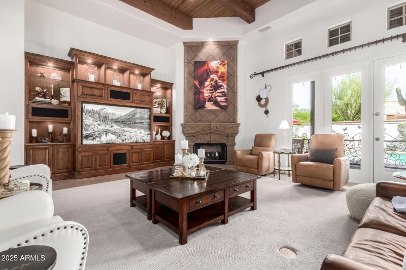 With View of Back Patio