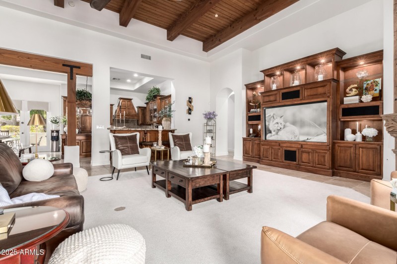 Built in Entertainment Center