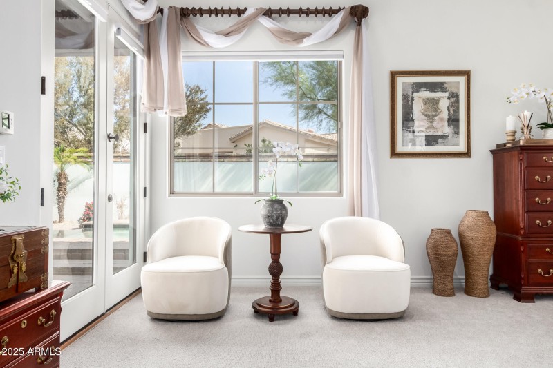 With Doors to Back patio