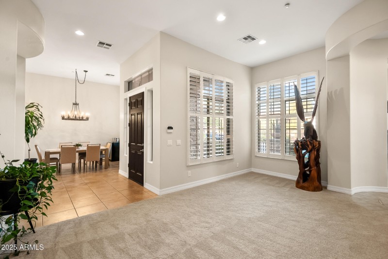 Game Room/Front Entry/Formal Dining Room