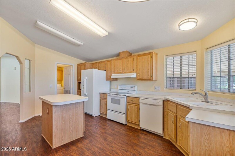 Open kitchen for creating great meals.