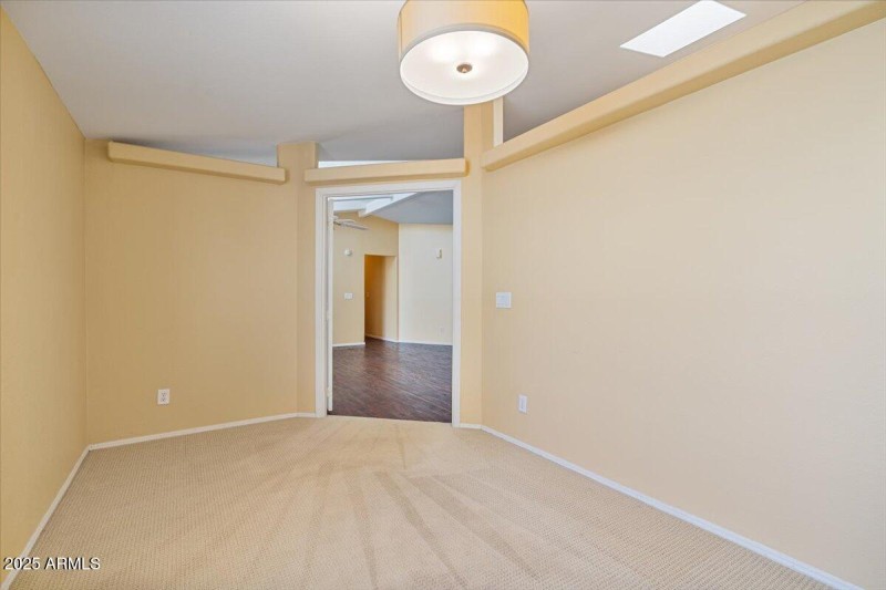 Comfortable office or flex room.