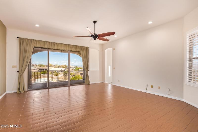 Living Room to downstairs