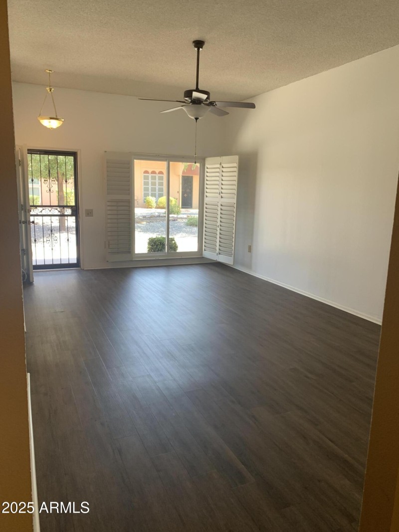 Living room from Kitchen entry