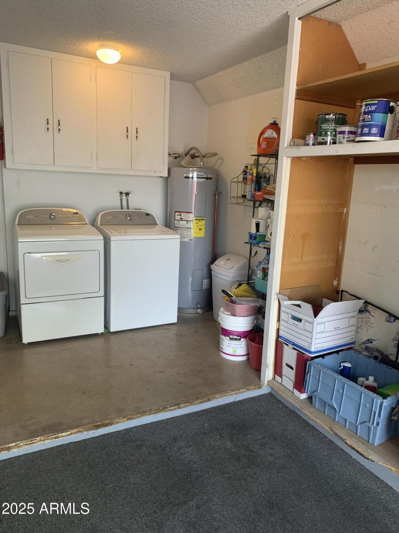 Laundry and Water Heater