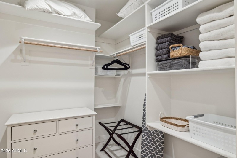 primary walk-in closet