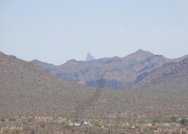 Weavers Needle in distance