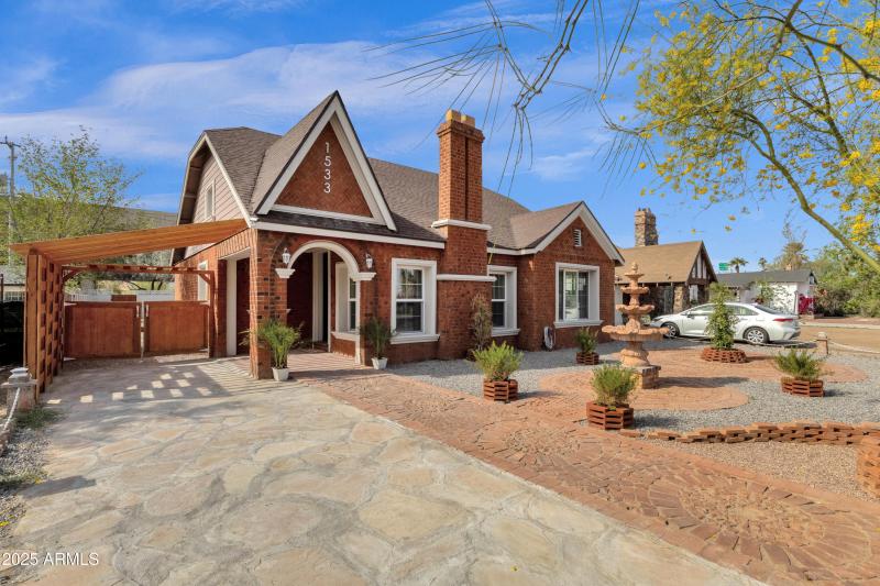 Exterior of the property