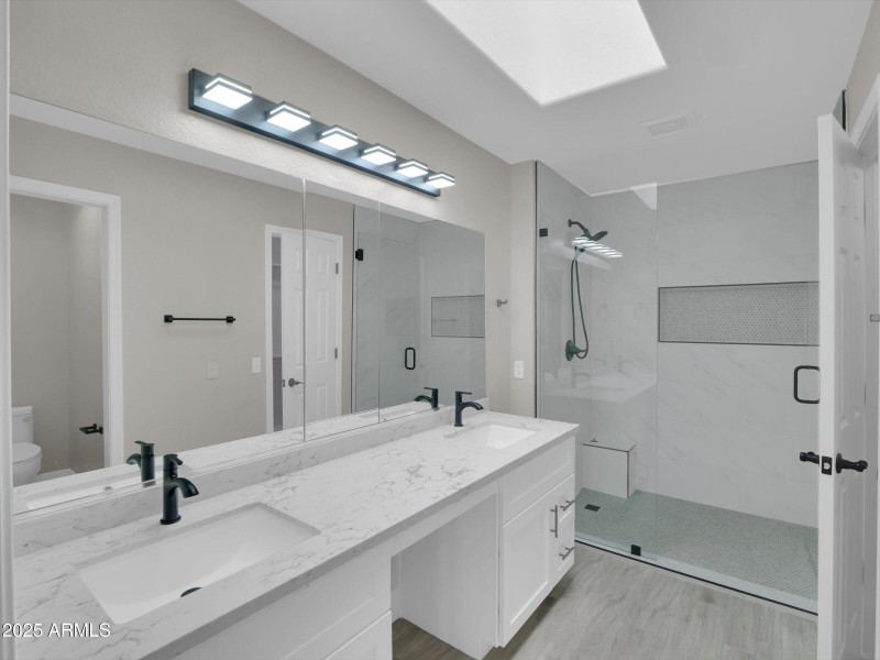 Primary Bathroom from Bedroom