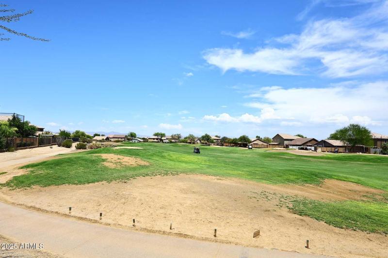 Backyard Golf Course View