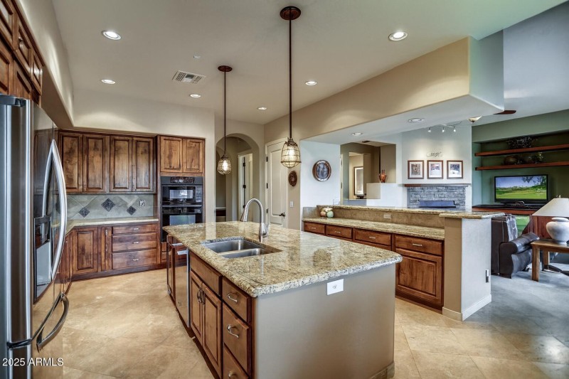 Kitchen and great room