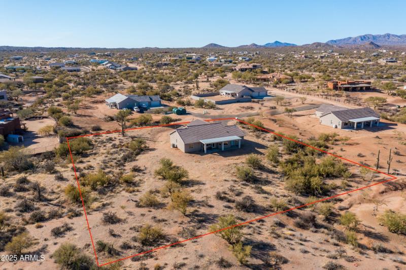 Aerial View of Property