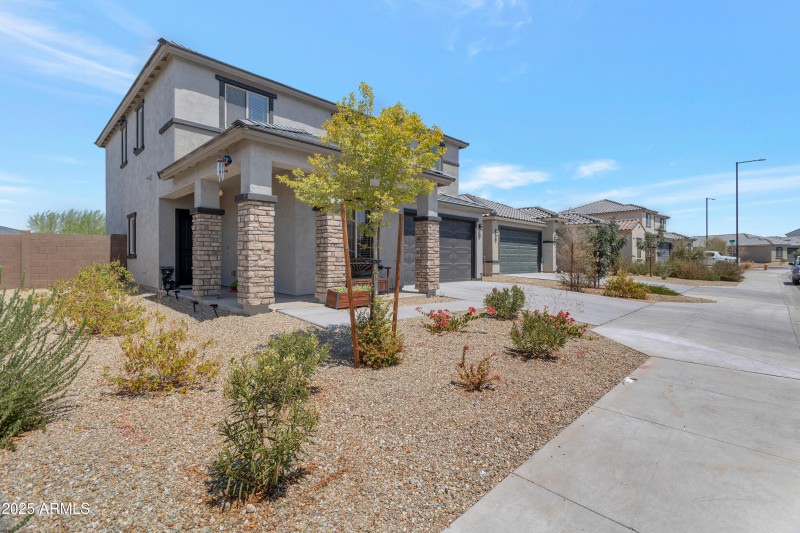 Upgraded Landscaping