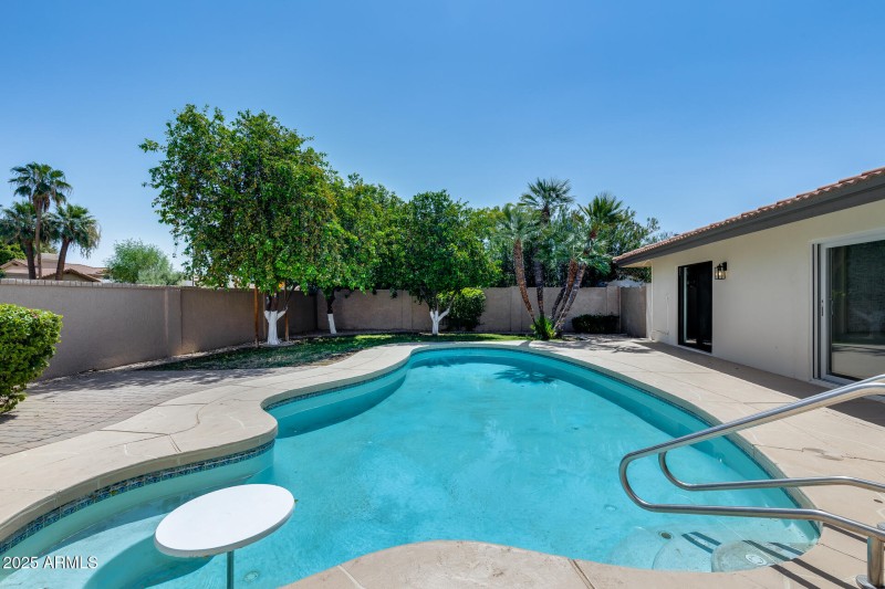 Pool / Back of Home