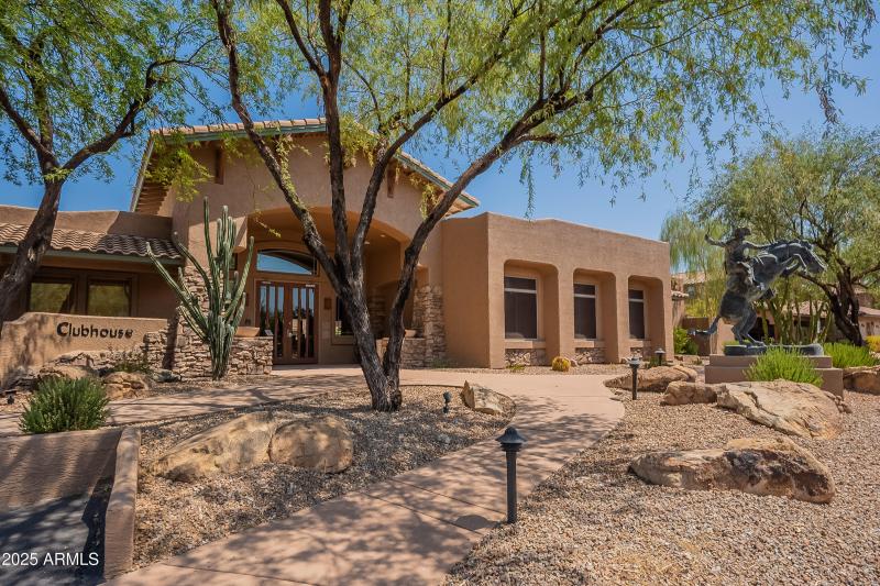 Outside Community Building