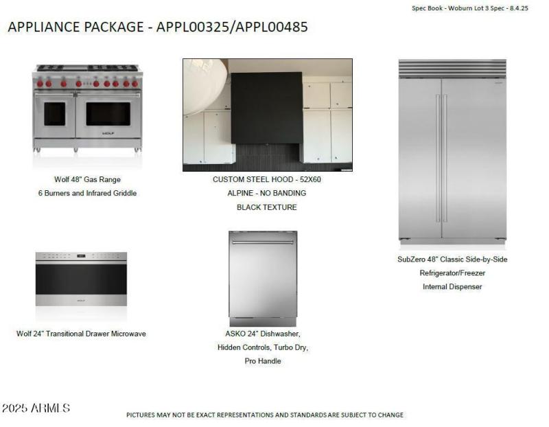 Appliance Pkg not cabinets
