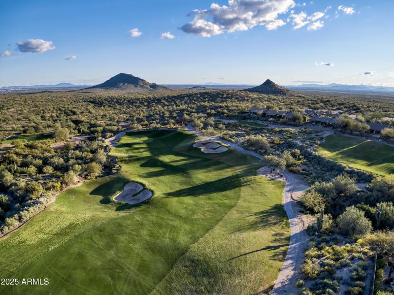 Aerial View of Golf Course