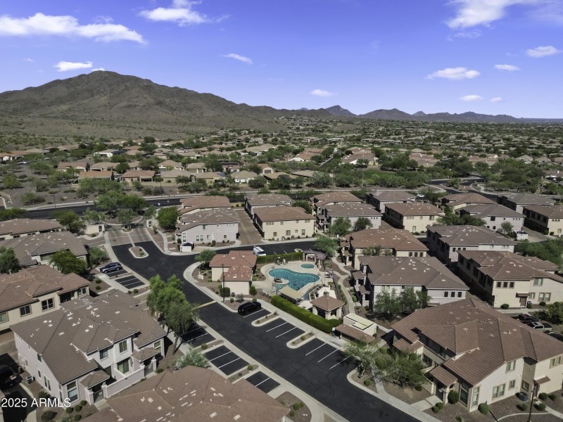 Community Pool and Mountain Views