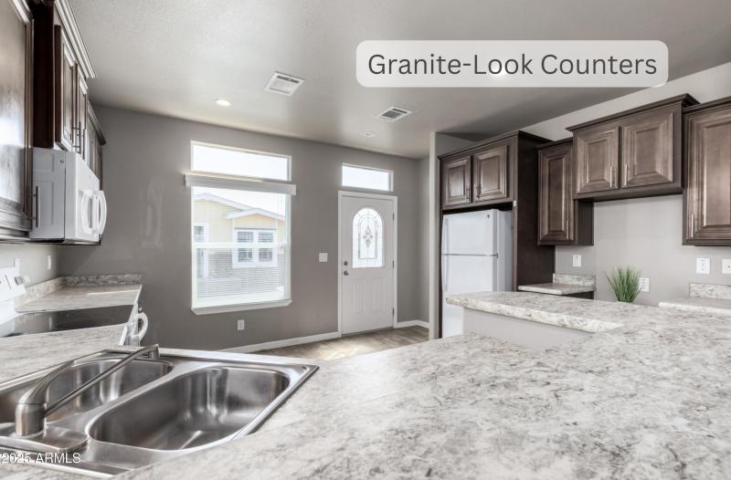 Granite-Look Counters